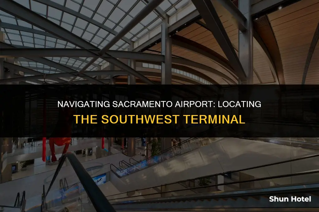 which terminal is southwest at sacramento airport