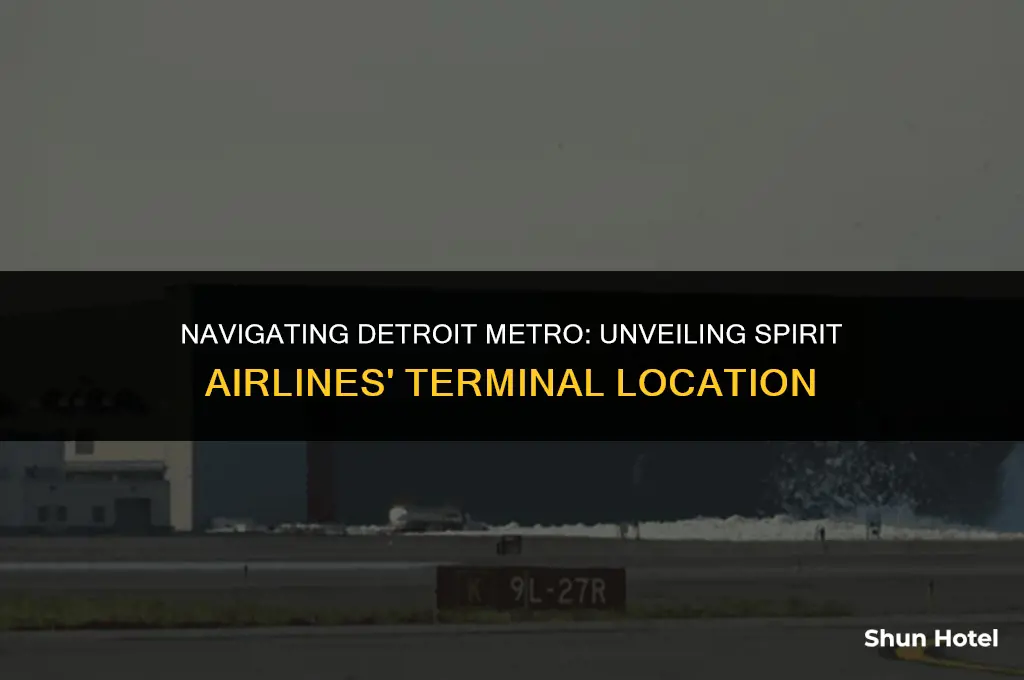 which terminal is spirit at detroit metro airport
