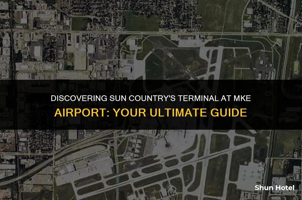 which terminal is sun country at mke airport