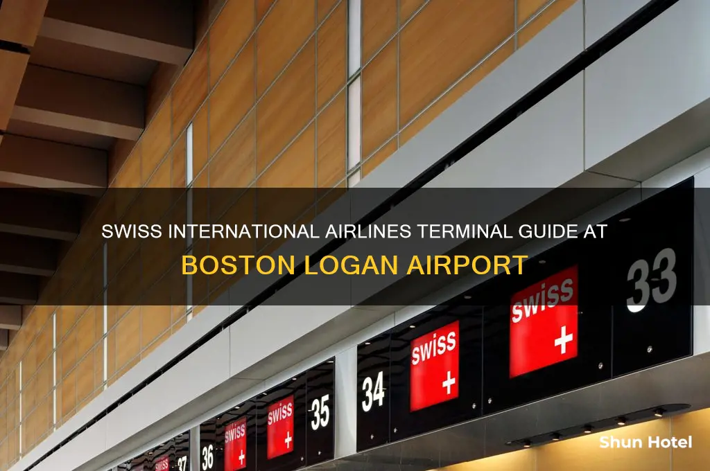 which terminal is swiss international at logan airport