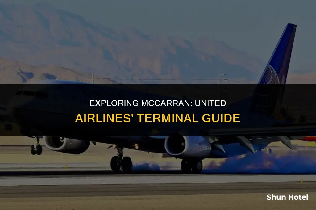 which terminal is united airlines at mccarran airport