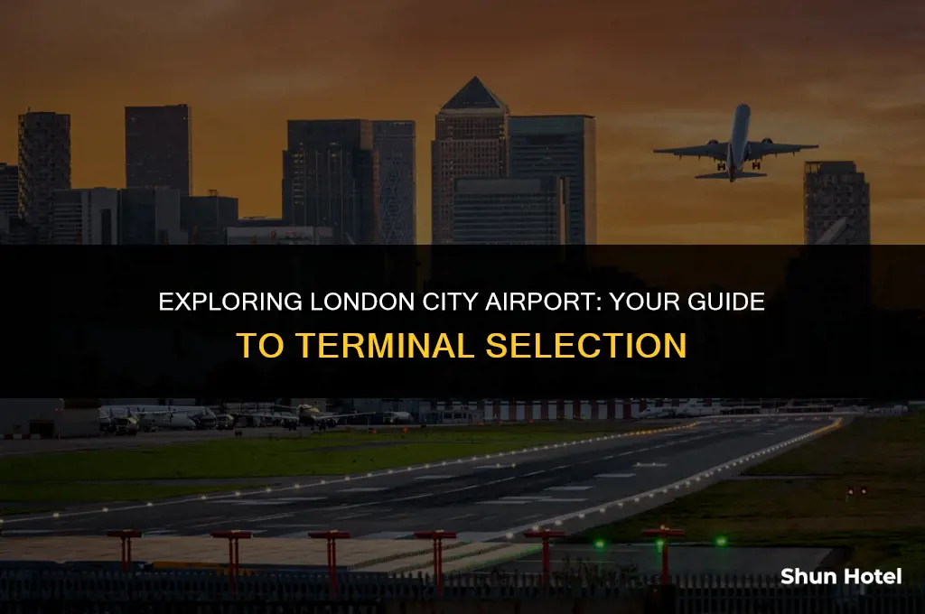 which terminal london city airport