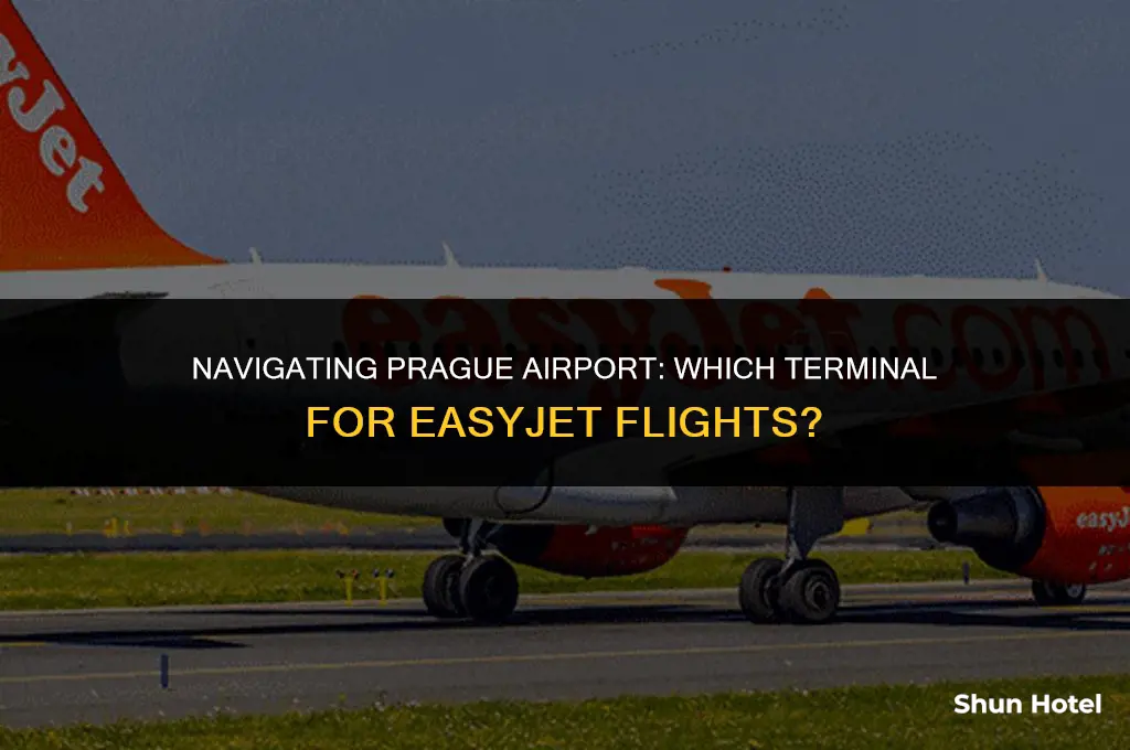 which terminal prague airport easyjet