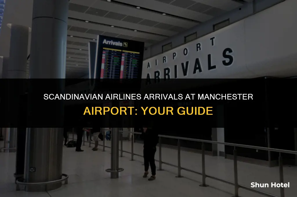 which terminal scandinavian airlines arrivals manchester england airport