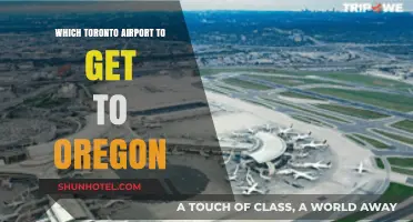 Toronto to Oregon: Choosing the Best Airport for Your Flight