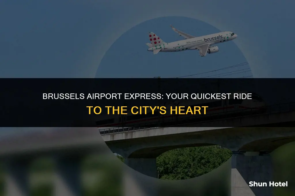 which train station in brussels is closest to the airport