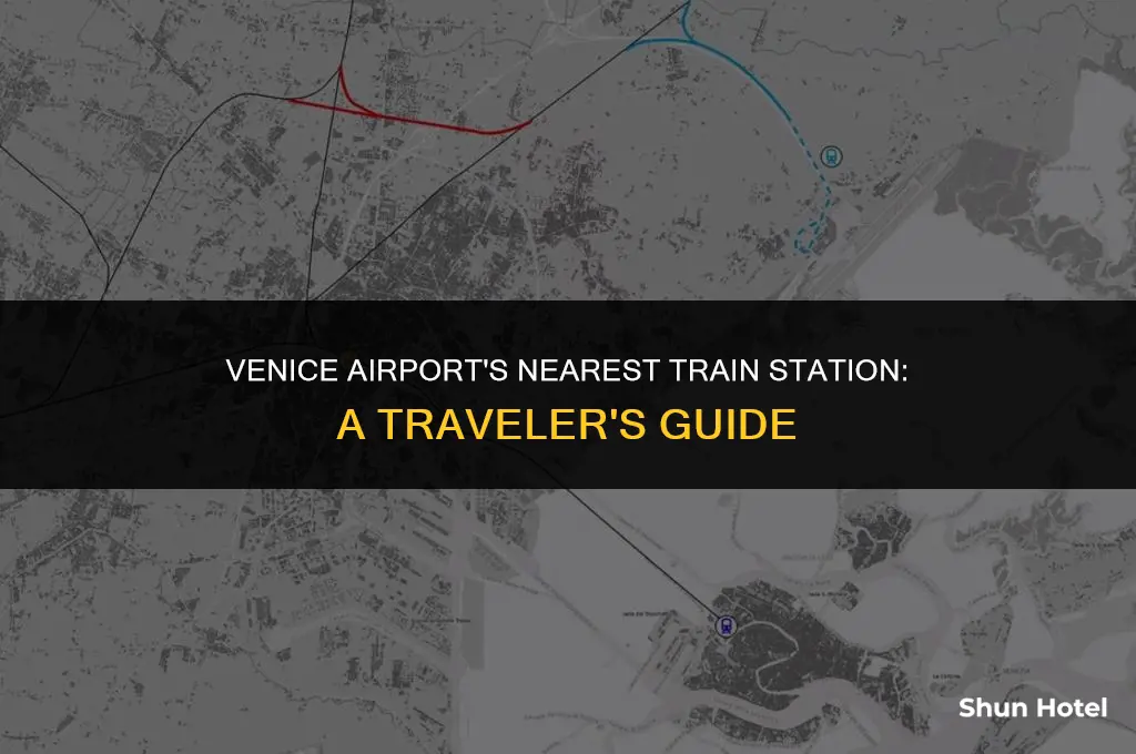 which train station is closest to airport in venice italy