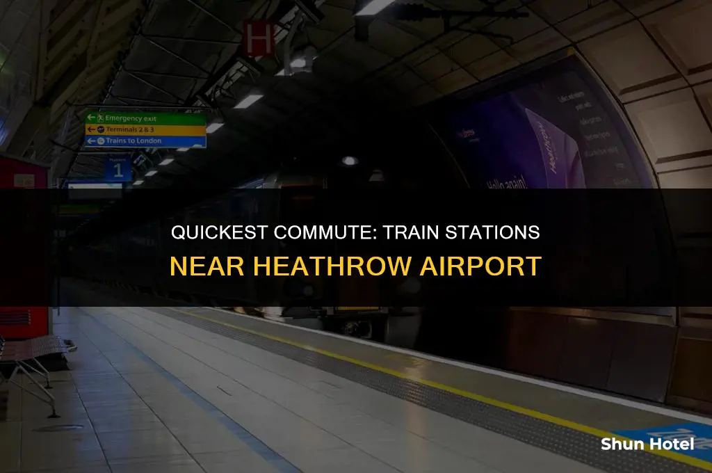 which train station is closest to heathrow airport