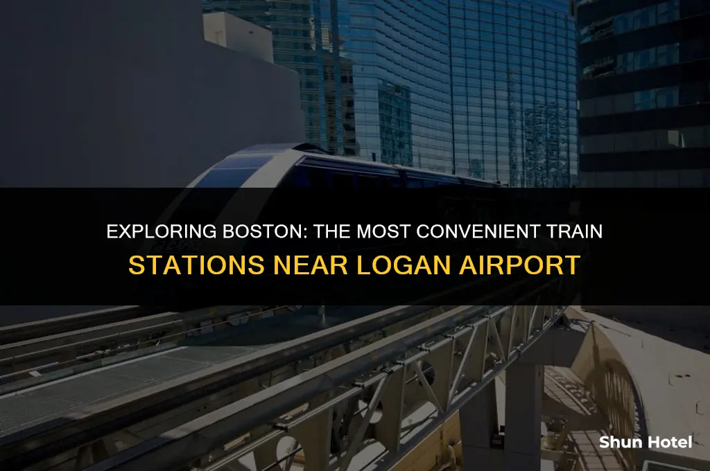which train station is closest to logan airport