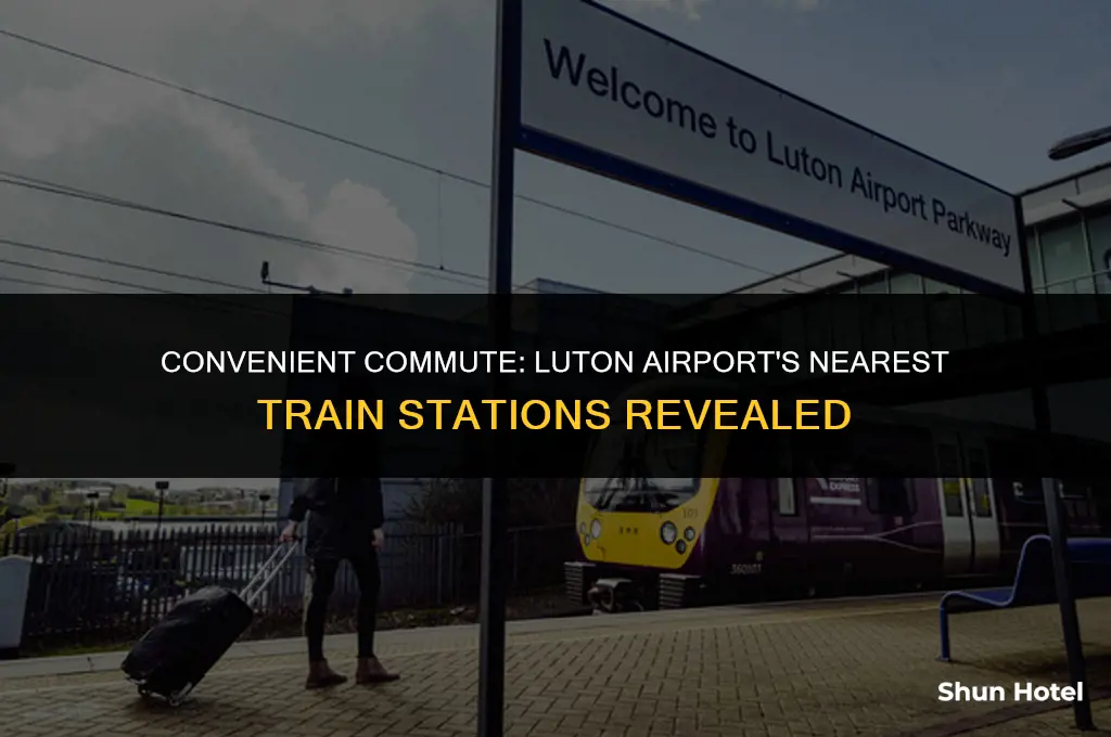 which train station is closest to luton airport