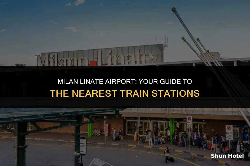 which train station is closest to milan linate airport