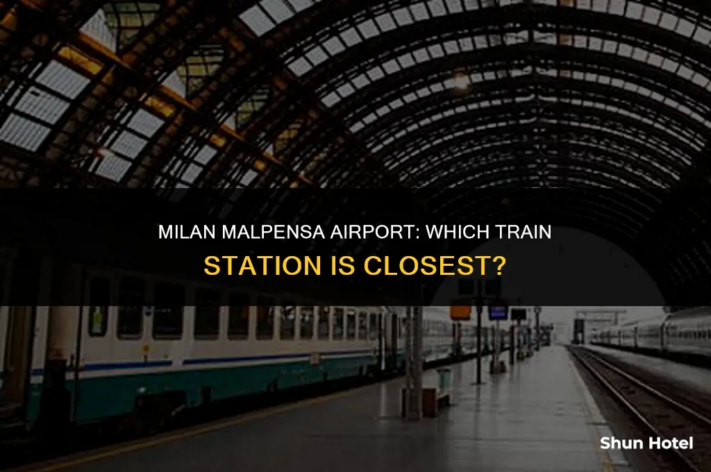 which train station is closest to milan malpensa airport
