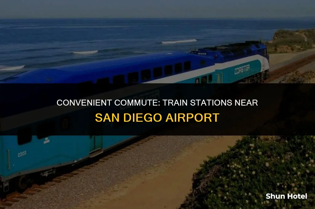 which train station is closest to san diego airport