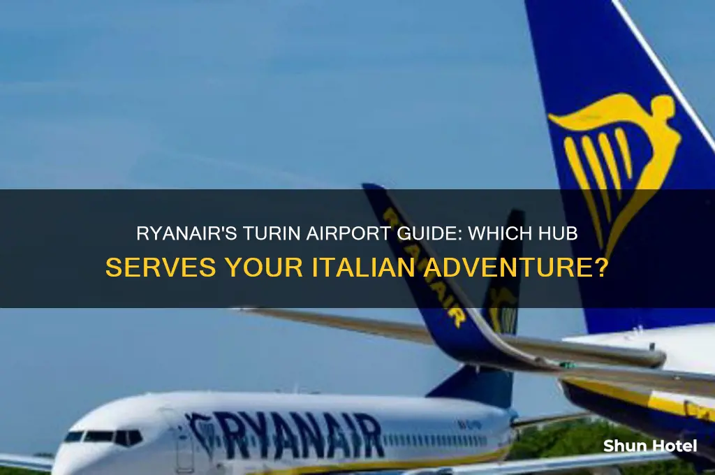 which turin airport does ryanair fly to