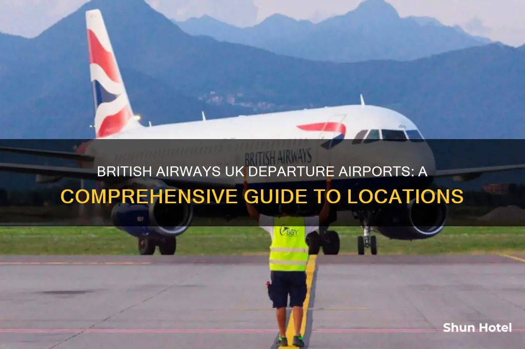 which uk airports do ba fly from