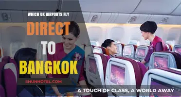 Direct Flights to Bangkok: UK Airports with Non-Stop Services