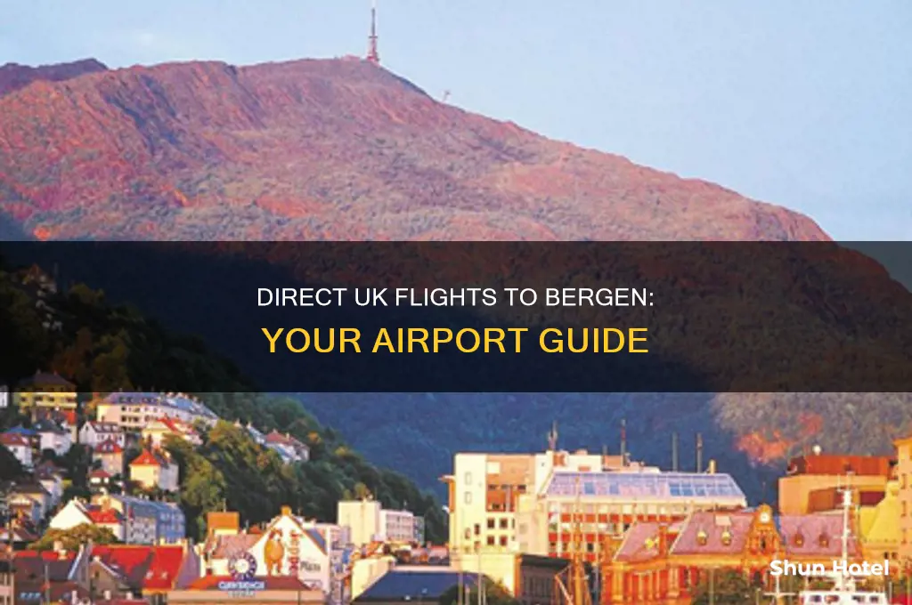 which uk airports fly direct to bergen