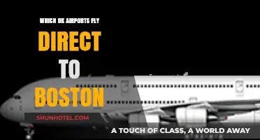 Direct Flights to Boston: UK Airports with Non-Stop Services