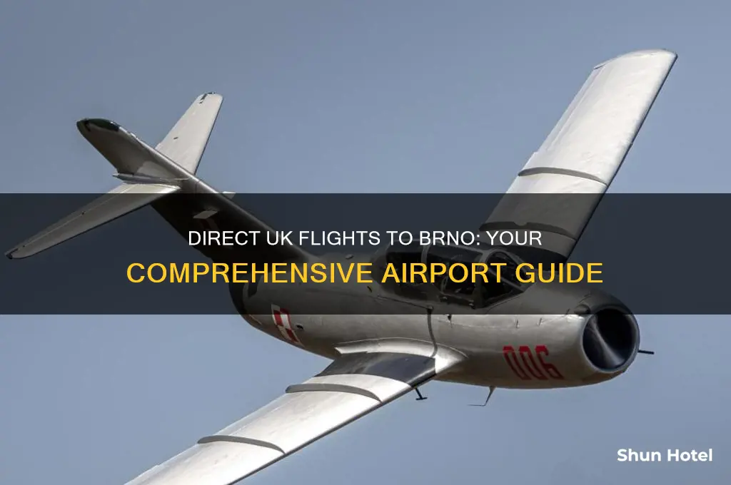 which uk airports fly direct to brno