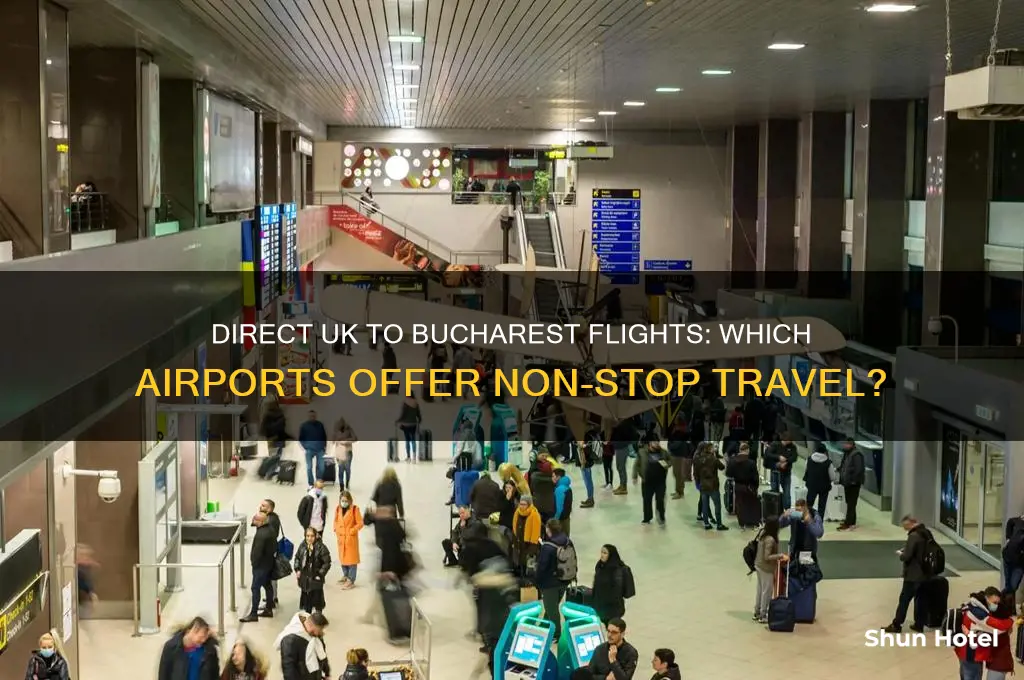 which uk airports fly direct to bucharest