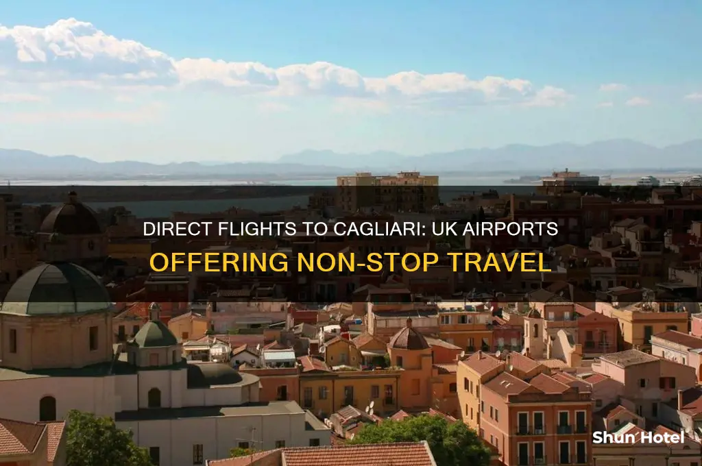 which uk airports fly direct to cagliari