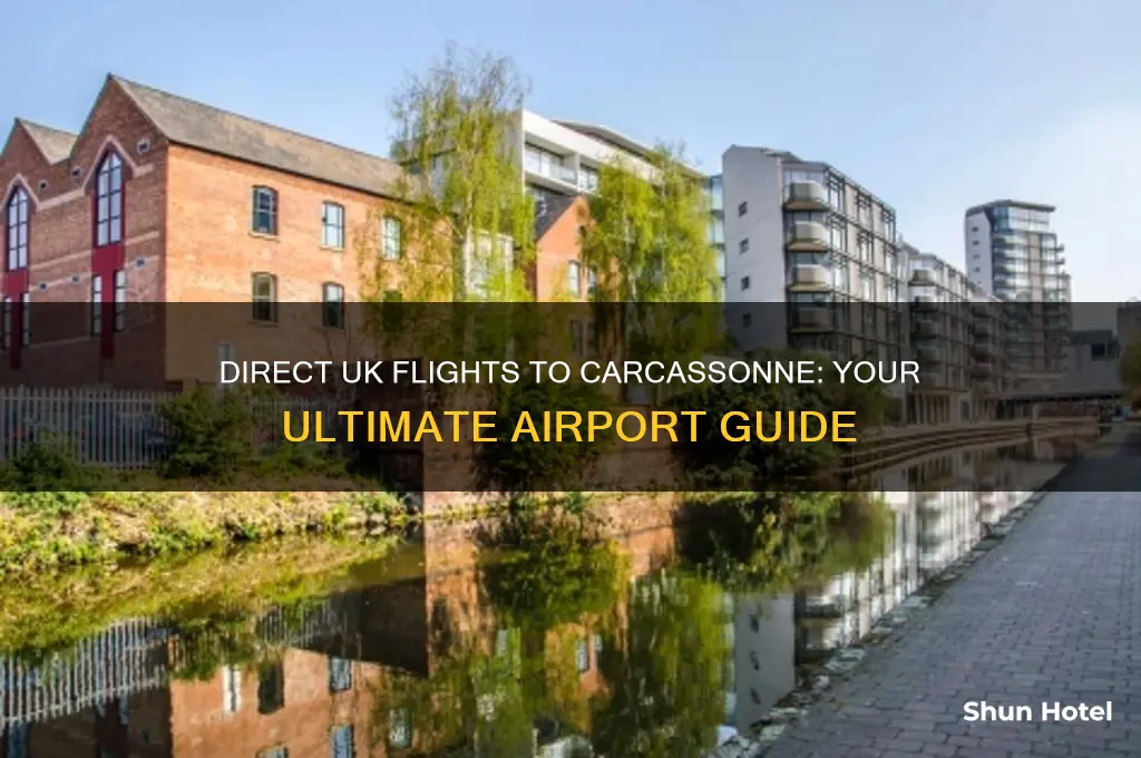 which uk airports fly direct to carcassonne
