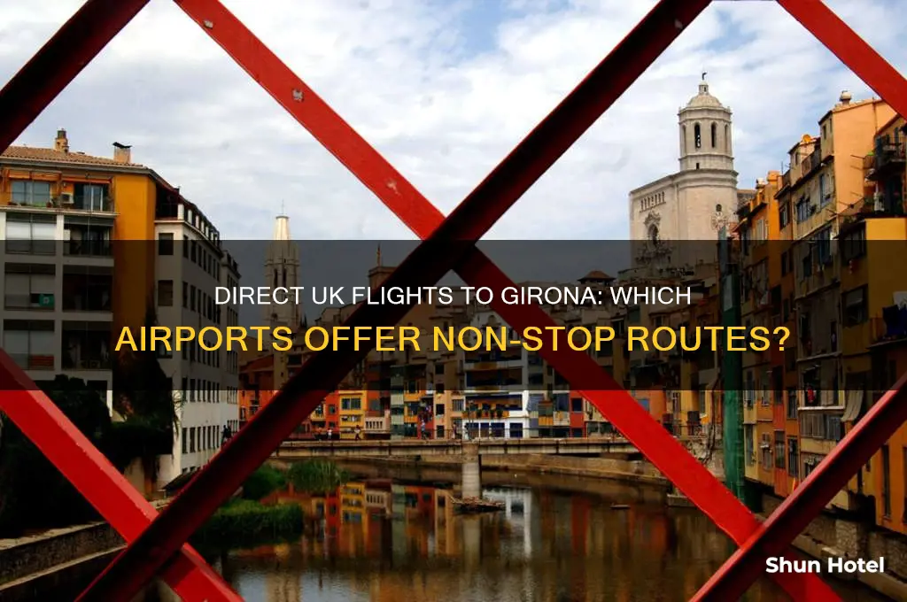 which uk airports fly direct to girona