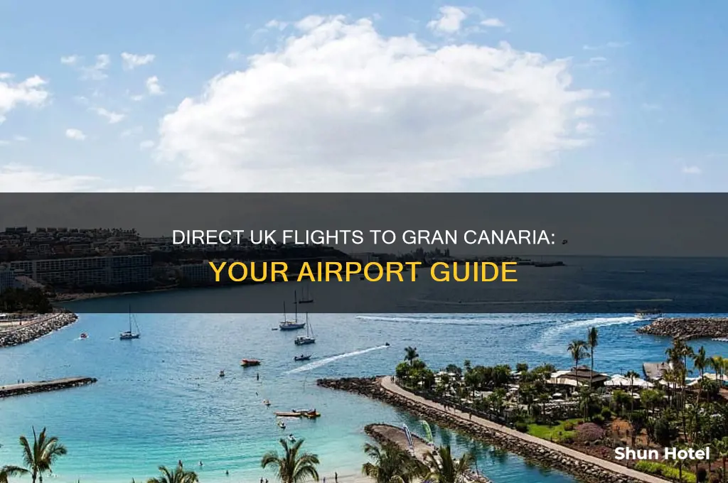 which uk airports fly direct to gran canaria