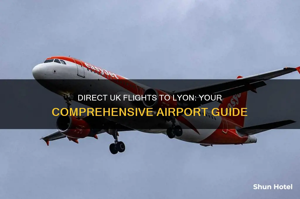 which uk airports fly direct to lyon