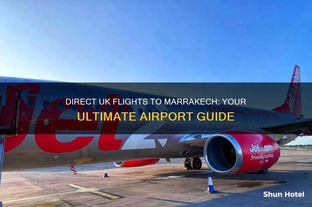 which uk airports fly direct to marrakech
