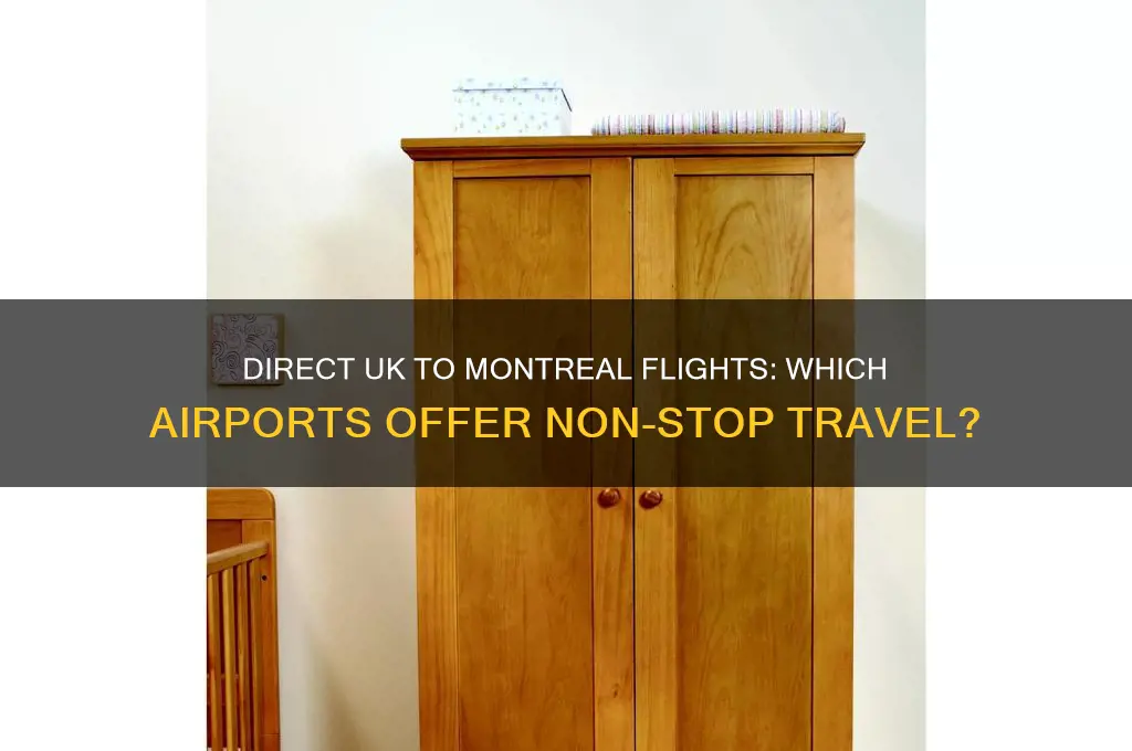 which uk airports fly direct to montreal