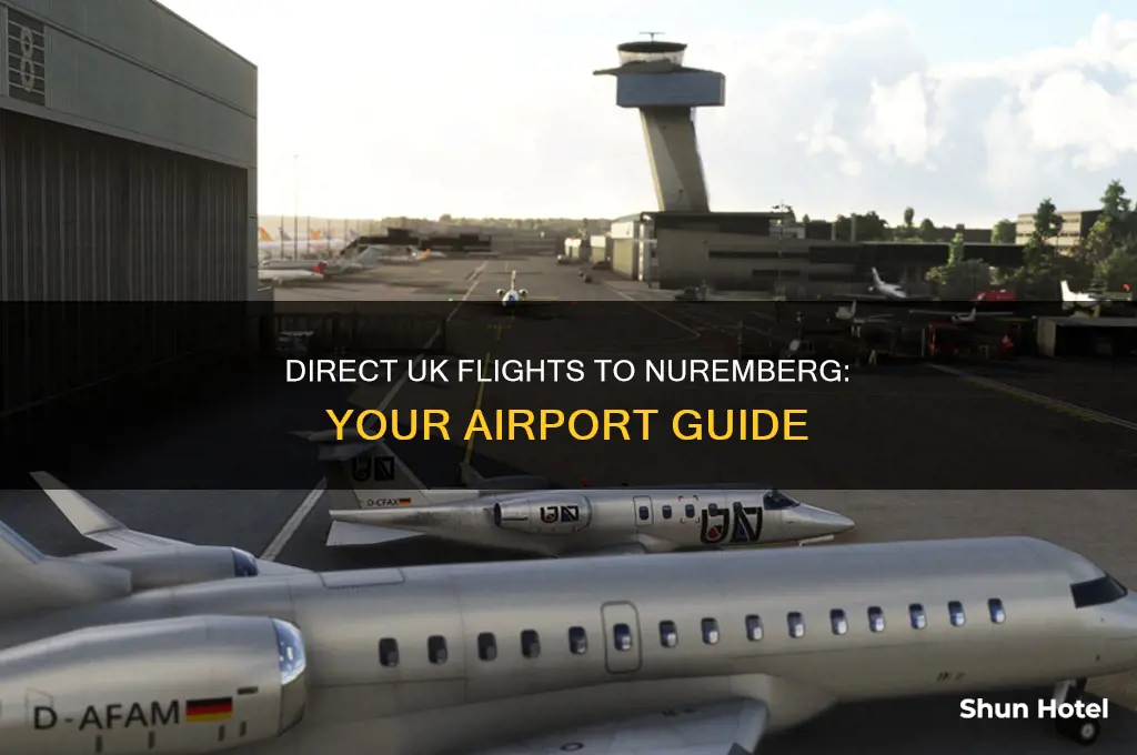 which uk airports fly direct to nuremberg