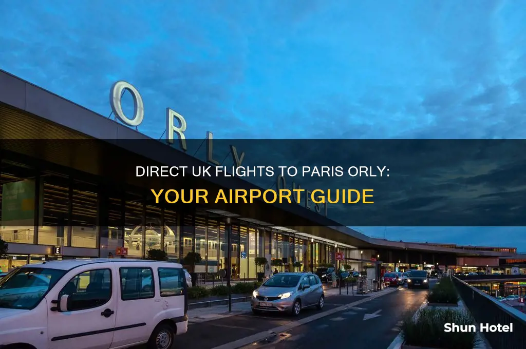 which uk airports fly direct to paris orly