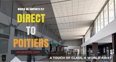 Direct Flights to Poitiers: UK Airports with Non-Stop Services