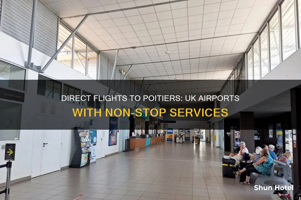 which uk airports fly direct to poitiers
