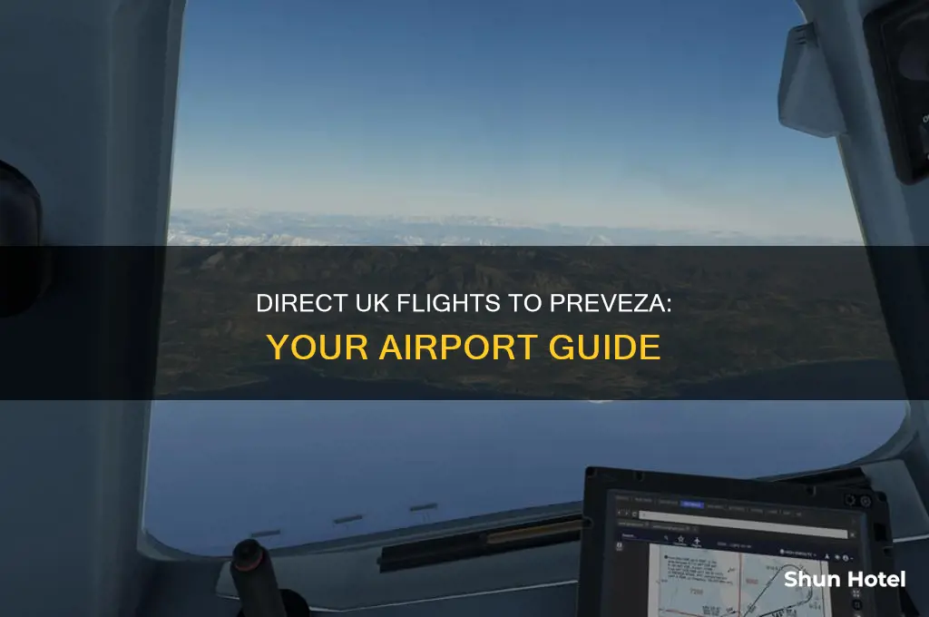 which uk airports fly direct to preveza