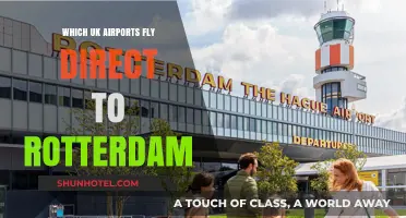 Direct Flights to Rotterdam: UK Airports with Non-Stop Services