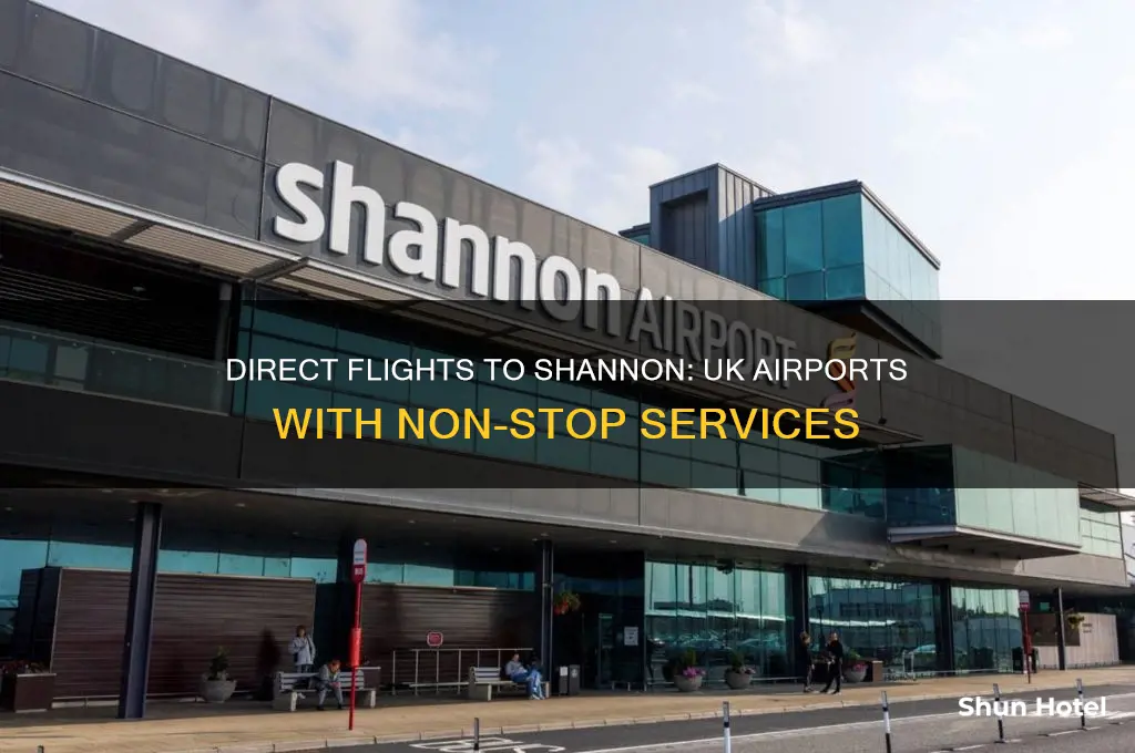 which uk airports fly direct to shannon