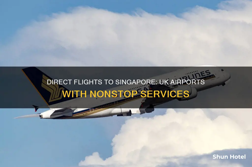 which uk airports fly direct to singapore