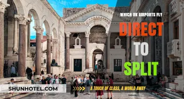 Direct Flights to Split: UK Airports with Non-Stop Routes
