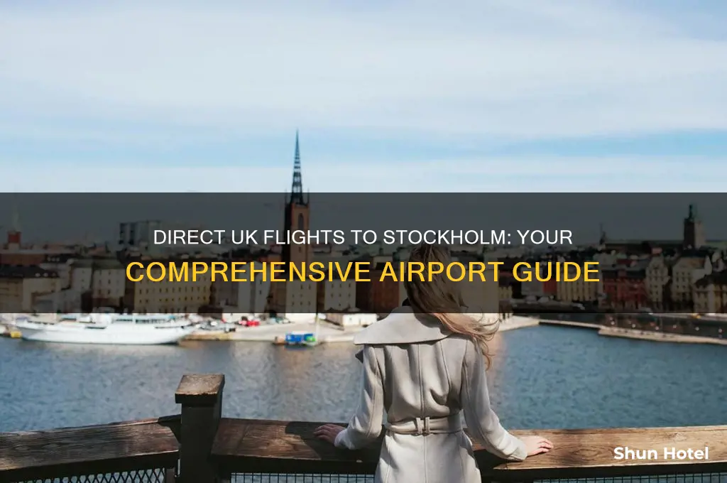 which uk airports fly direct to stockholm