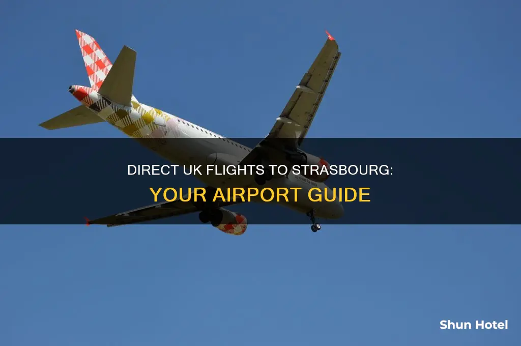 which uk airports fly direct to strasbourg