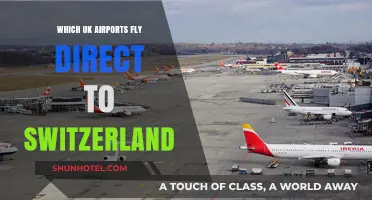 Direct UK to Switzerland Flights: Which Airports Offer Non-Stop Travel?
