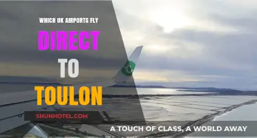 Direct Flights to Toulon: UK Airports with Non-Stop Services