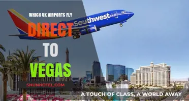 Direct Flights to Vegas: UK Airports with Non-Stop Routes
