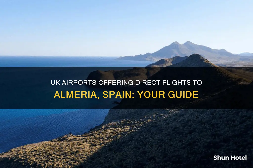 which uk airports fly to almeria