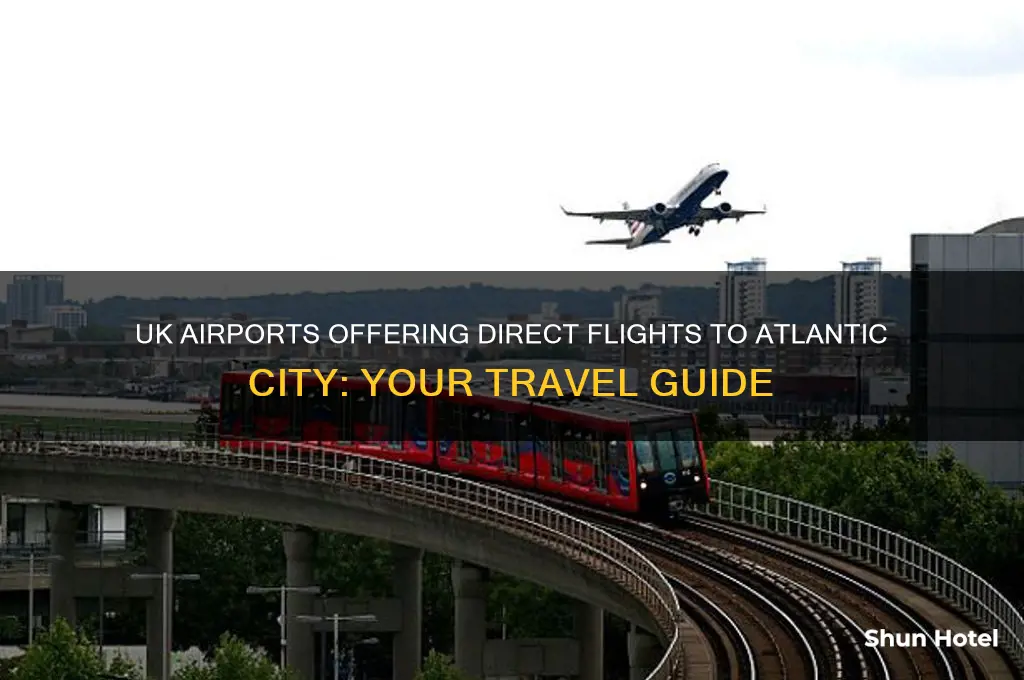 which uk airports fly to atlantic city