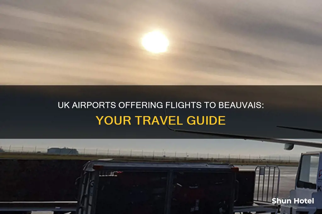 which uk airports fly to beauvais