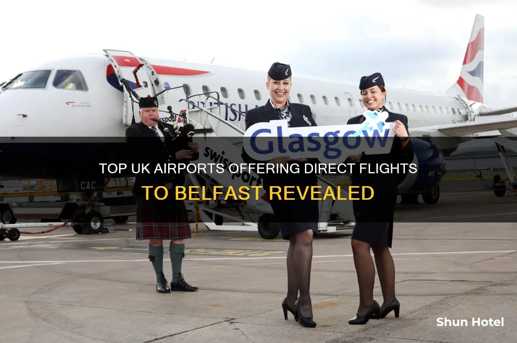 which uk airports fly to belfast