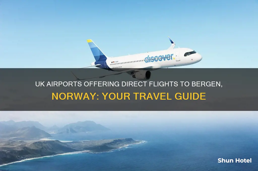 which uk airports fly to bergen